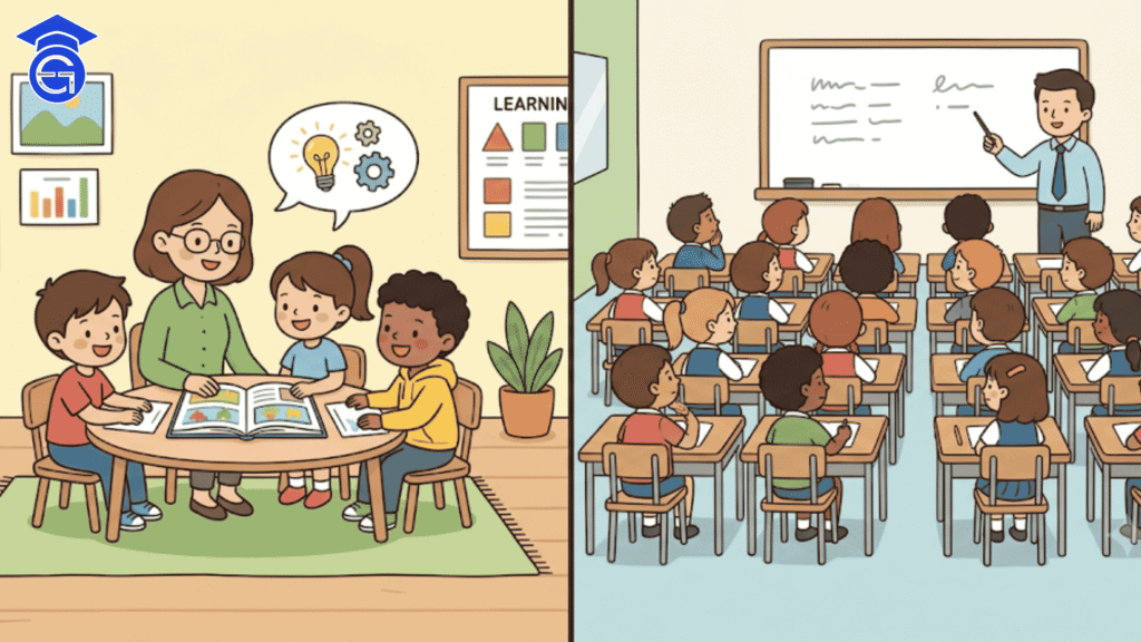Benefits of Small Group Learning vs Large Classroom Teaching