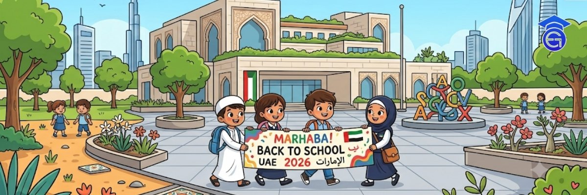 UAE students returning to school for the 2026-2027 academic year