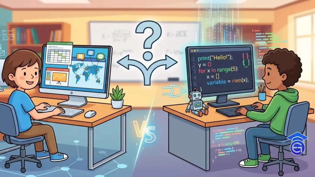 ICT or Computer Science: Which One Should Your Child Choose?